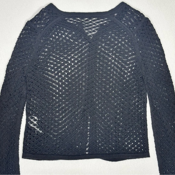 Everlane Black Lace Knit Cardigan - Picture 12 of 12